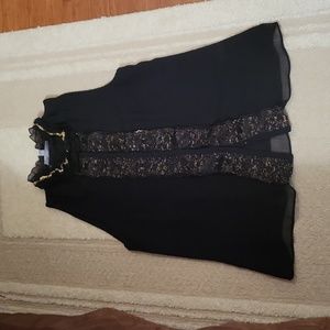 Festive sleeveless top